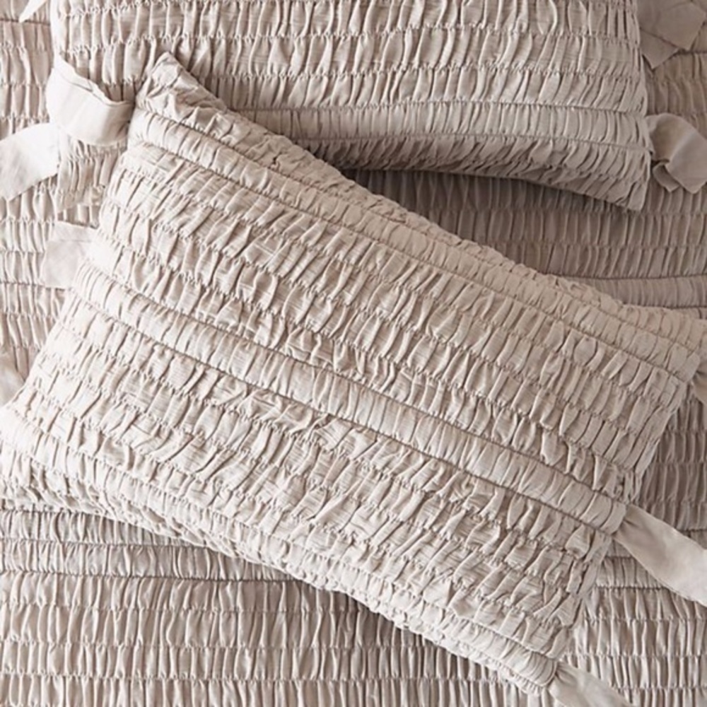 Anthropologie Textured Bardot  Pillow Sham - Picture 2 of 3